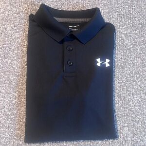 Under Armour Black Performance Polo Shirt